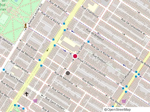 Location of Gerard Souvay Expert Conseil at 4640 avenue Christophe-Colomb, Montréal