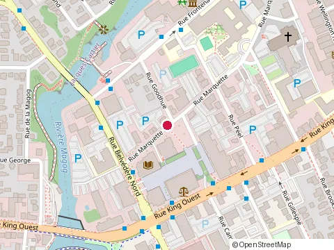 Location of Gérin Leblanc et Associés at 315 Rue Marquette, Sherbrooke