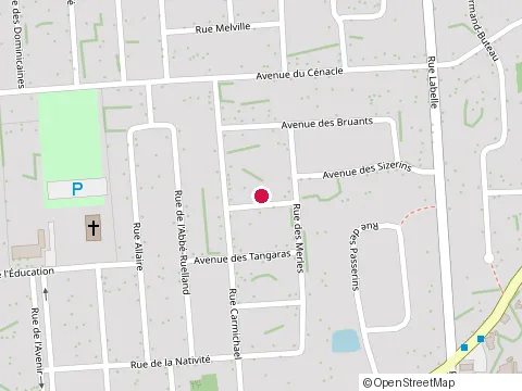 Location of Geronto Logis at 849 avenue des Sternes, Québec