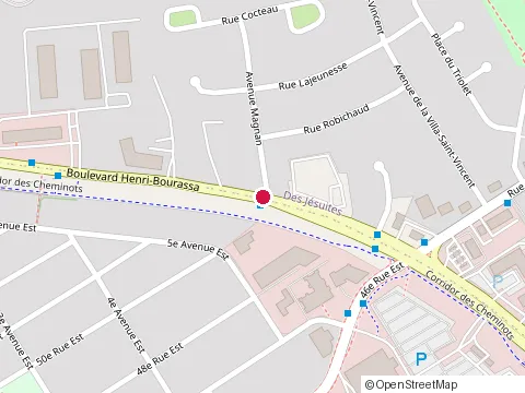 Location of Gerry Pizza at 5151 Henri-Bourassa, Qubec
