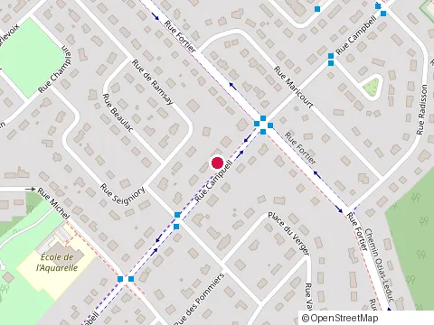 Location of Gestion Adh Inc at 45 Rue Campbell, Mont-Saint-Hilaire