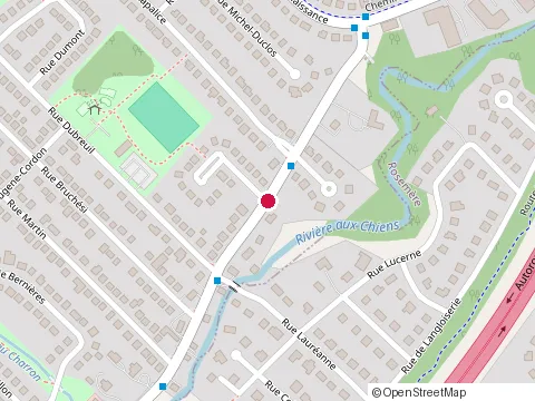 Location of Gestion Architecturale Poirier at 196 Chem. du Bas-de-Sainte-Thérèse #201, Blainville