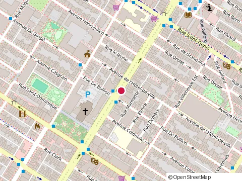 Location of Gestion Benoit Lefebvre at 119 boulevard Saint-Joseph O, Montréal