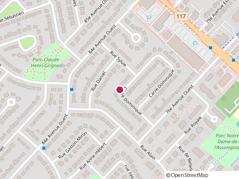 Location of Gestion Bilod'Eau at 46 Carr Dominique, Blainville