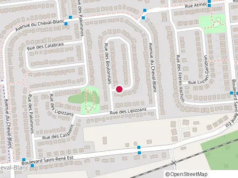 Location of Gestion Blueprint at 87 Rue des Boulonnais, Gatineau