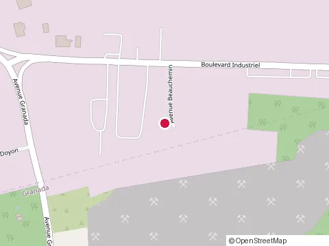 Location of Gestion C G B Inc at 815 Beauchemin Ave, Rouyn-Noranda
