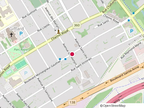 Location of Gestion Charlevoix (Ville de Québec) at 3483 Boulevard Mgr Gauthier, Québec