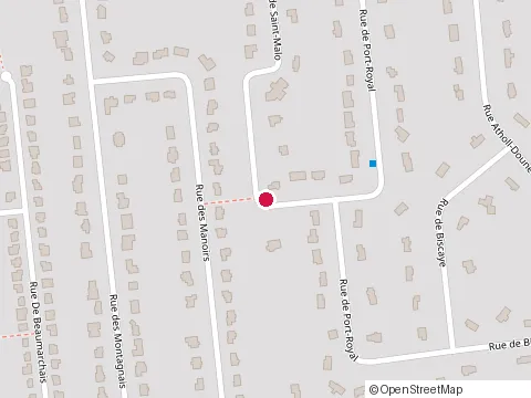 Location of Gestion Chatillon Inc at 3 Rue de Saint-Malo, Gatineau