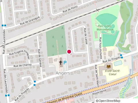 Location of Gestion Comptable E.P at 1123 Rue de Liesse, Gatineau