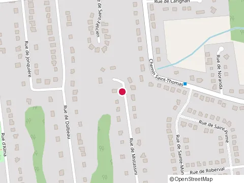 Location of Gestion Construction Lb at 1389 Rue de Mistassini, Gatineau