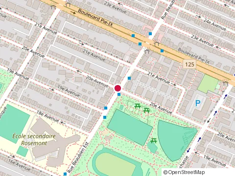 Location of Gestion d'Immeubles J.E.l.C. Inc at 100-6650 20E Av, Montréal