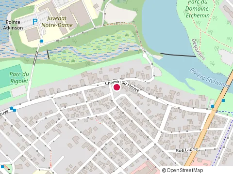 Location of Gestion de Construction Max Inc (G C Max at 2500 chemin du Fleuve, Lévis