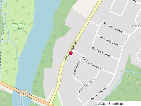 Location of Gestion Delano Gauthier Inc at 400 avenue Desjardins, Matane