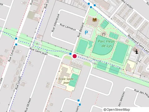Location of Gestion Denis Leblanc Inc. at 1480 Rue de l'Ecole, Sainte-Catherine