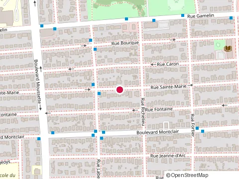 Location of Gestion Dermatan at 115 Rue Sainte-Marie, Gatineau