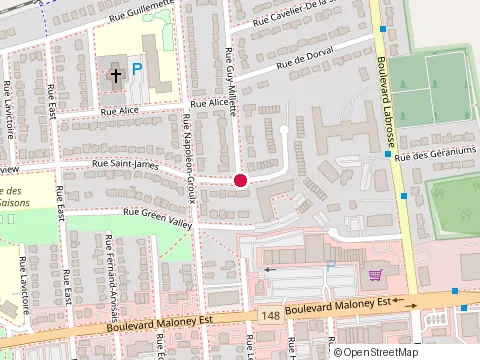 Location of Gestion Devcore Inc at 336 Rue Saint-James, Gatineau
