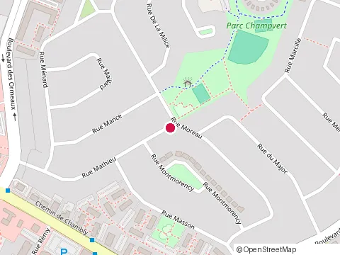 Location of Gestion Eml at Rue Mathieu, Longueuil