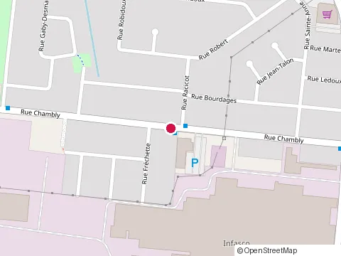 Location of Gestion et Construction Blueprint at 535 Rue Frèchette, Marieville
