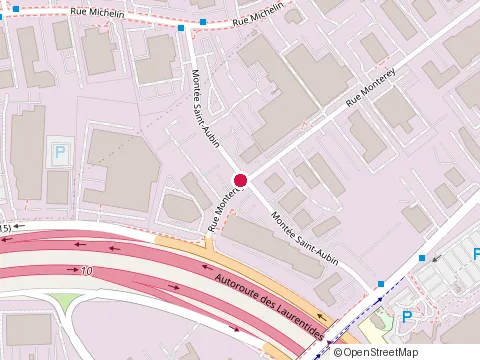 Location of Gestion et Construction Enalto at 2067 Rue Michelin, Laval