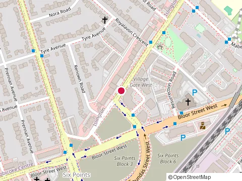 Location of Arsenault Architect Inc at 5186A Dundas St W, Etobicoke