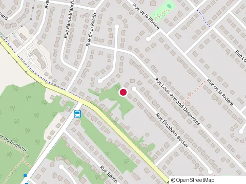 Location of Gestion Gerard Blanchette at 1117 Rue Élisabeth-Becker, Québec