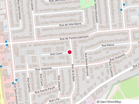 Location of Gestion Henri at 14-40 Rue Claire, Gatineau