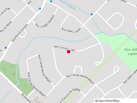 Location of Gestion Hestia Inc at A 1611 Rue J.-A.-Bégin, Trois-Rivières