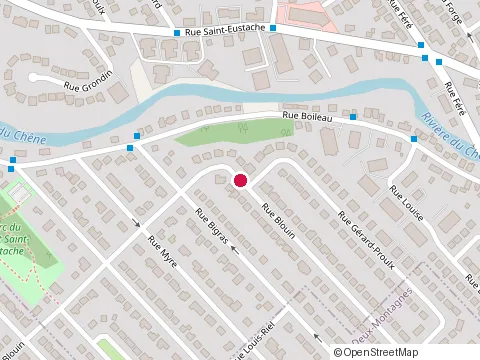 Location of Gestion Immobilière Lam at 600 Rue Gerard-Proulx, Saint-Eustache
