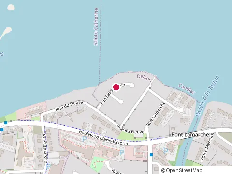 Location of Gestion Immobilius Inc. at 11 Rue Saint-Aubin, Delson