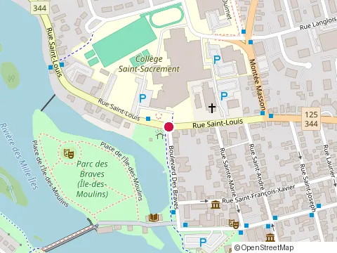 Location of Gestion Lauzon Fournelle Inc at 202-227 boulevard des Braves, Terrebonne