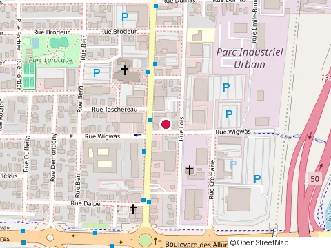 Location of Gestion Logik at 10 Rue Amherst, Gatineau