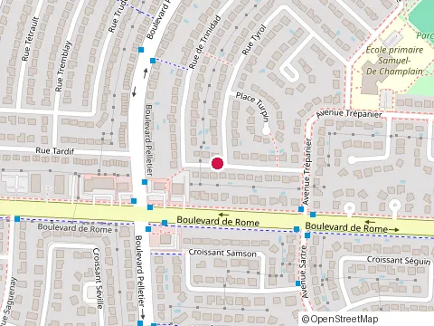 Location of Gestion Marc Fortin at 7630 Rue de Trinidad, Brossard