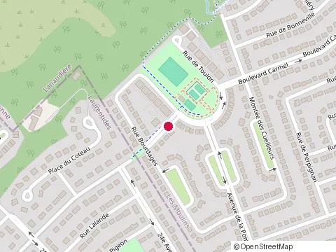 Location of Gestion Masse at 48 Rue Bourdages, Terrebonne