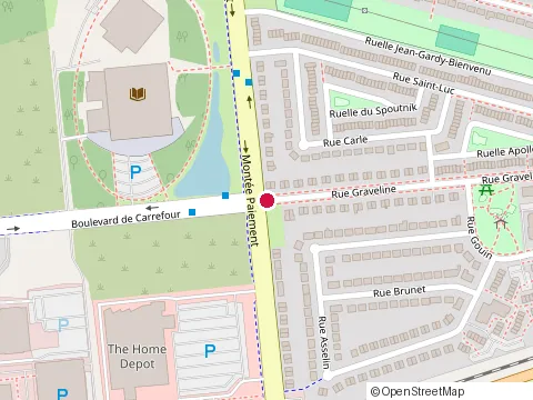 Location of Gestion Mb Construction at 526 Rue Graveline, Gatineau