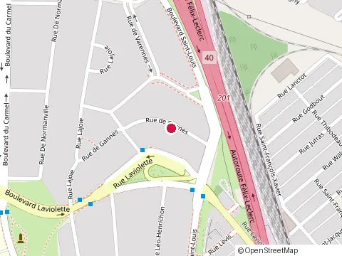 Location of Gestion Nicole Benoit Inc at 2130 Rue de Gannes, Trois-Rivières