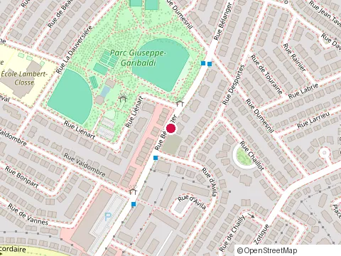 Location of Gestion Patry at 6150 Rue Belanger, Saint-Léonard