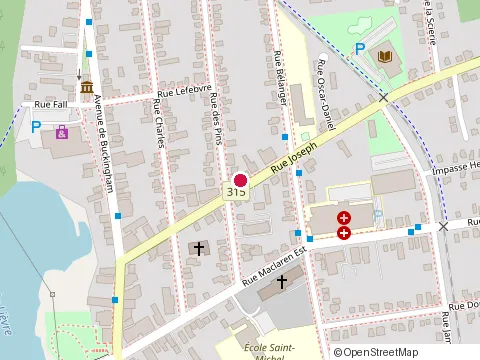 Location of Gestion Paul Enr at 140 Rue Joseph, Gatineau