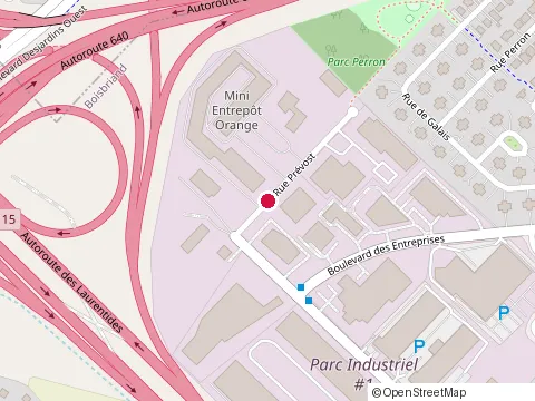 Location of Gestion Rénovex at 82 Rue Prévost, Boisbriand
