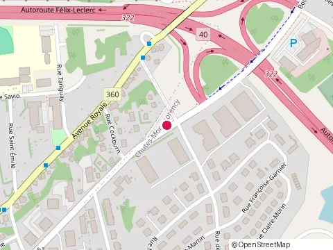 Location of Gestion Ronald Perreault Inc at 1300 Boulevard des Chutes, Québec