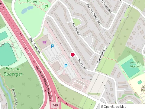 Location of Gestion Rsg-Hdp Québec at 8825 avenue Lavoie, Québec