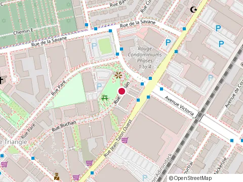 Location of Gestion Stephian Ltee at 2002-5000 Rue Buchan, Montréal