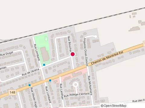 Location of Gestion Synergie at 2-23 Rue Bouchard, Gatineau