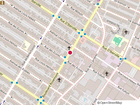 Location of Gestion Zorteck at 2376A boulevard Rosemont, Montréal