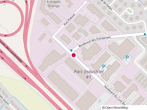 Location of Gestionair at 755 Bd du Curé-Boivin Suite 5, Boisbriand