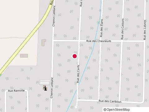 Location of Gestions Habitations M.d.l. Inc at 847 Rue des Lièvres, Farnham