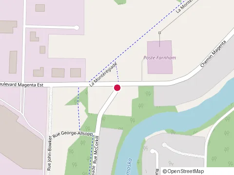 Location of Ghislain Cote Inc at 821 Rue Mccorkill, Farnham