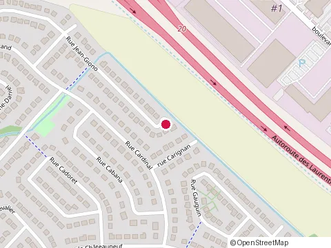 Location of Ghislain Raymond Peintre Inc at 1481 Jean-Giono, Boisbriand