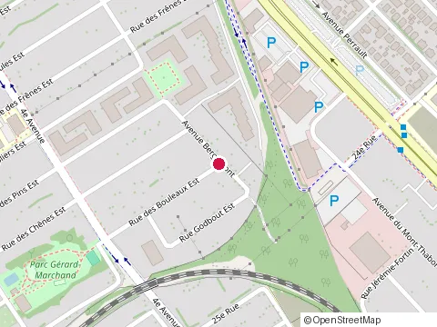 Location of Ghislain Turmel Comptable at 790 Rue des Bouleaux E, Québec