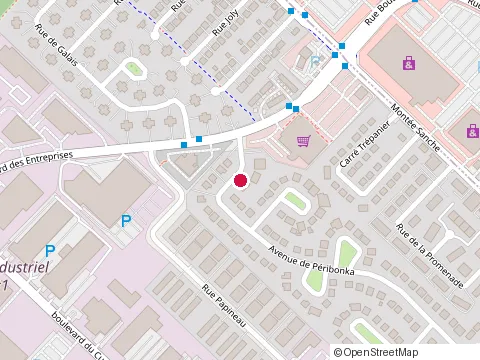 Location of Gianco Construction at 925 avenue de Péribonka, Boisbriand