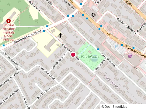 Location of Gidal Construction Inc. at 12245 Chemin de Somerset, Montréal
